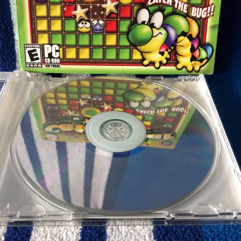 eGames Caterpillar - Catch The Bug CD-Rom Game -2006 PC